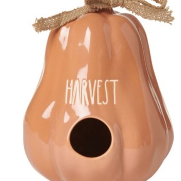 Rae Dunn Harvest Bird Feeder Brand New in Box 8.5x6x6" - Picture 1 of 10